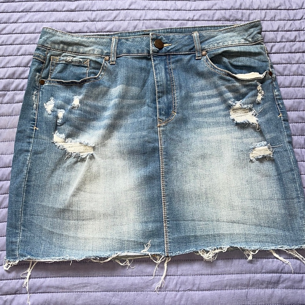Denim skirt